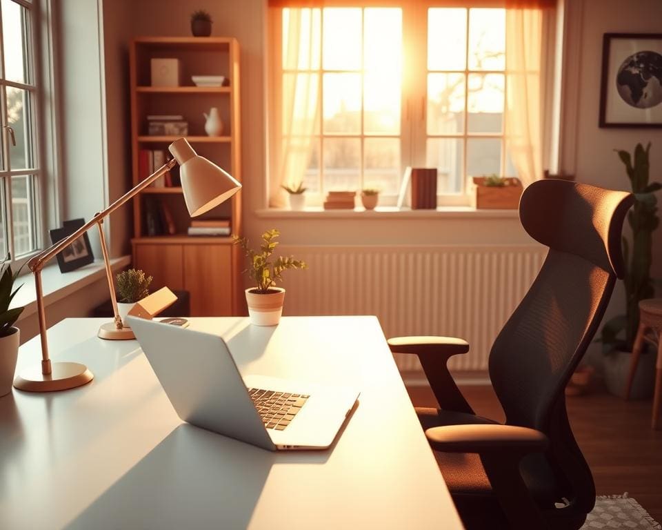 Arbeitsplatz zuhause optimieren