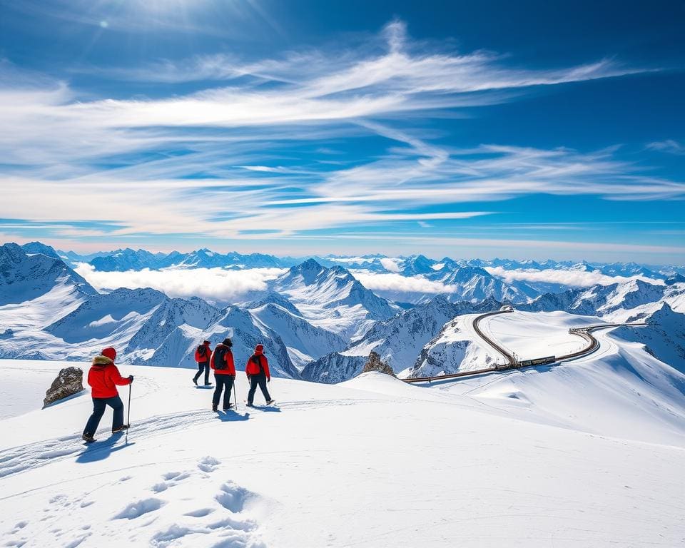Schneeabenteuer am Jungfraujoch