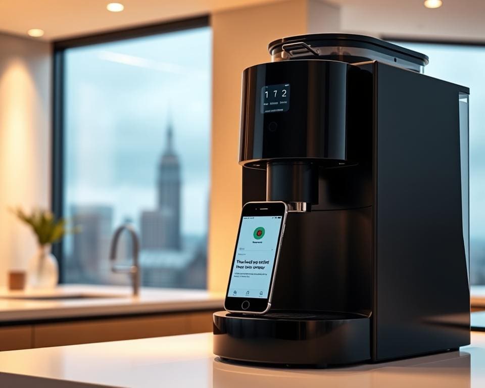 Wird die Kaffeemaschine bald per App gesteuert?