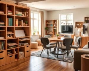 Platzsparende Ideen fuers Familienleben