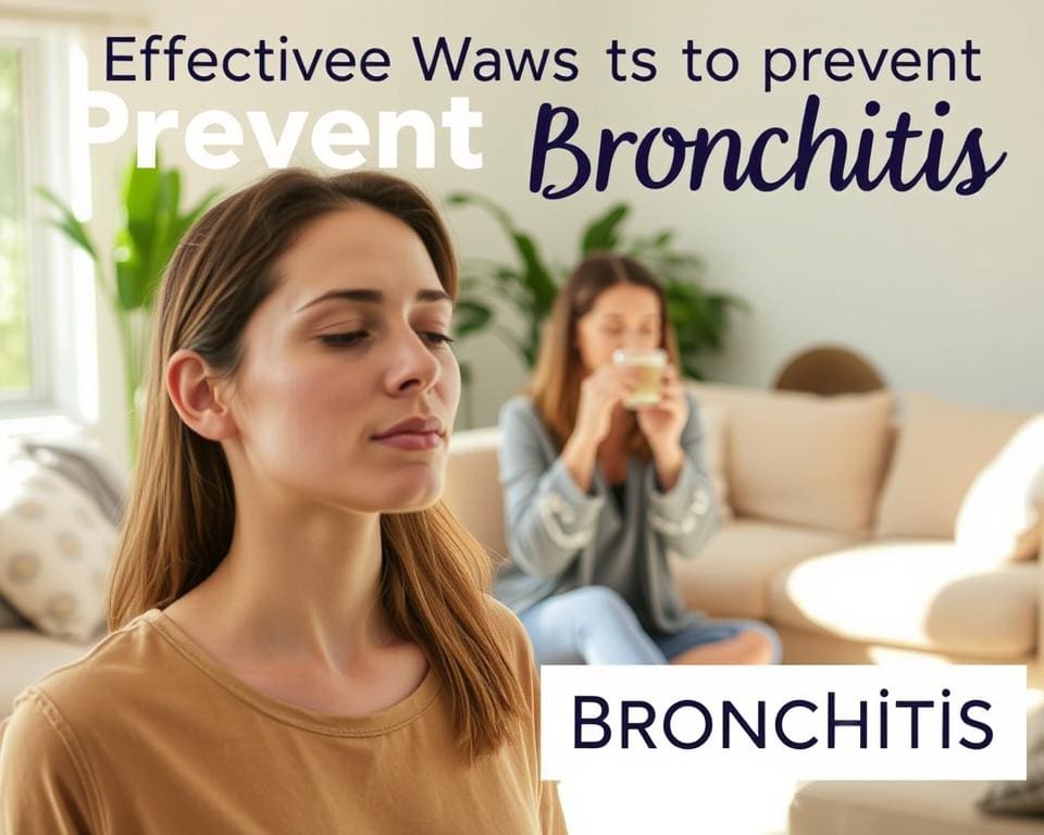 Wie kann man einer Bronchitis vorbeugen