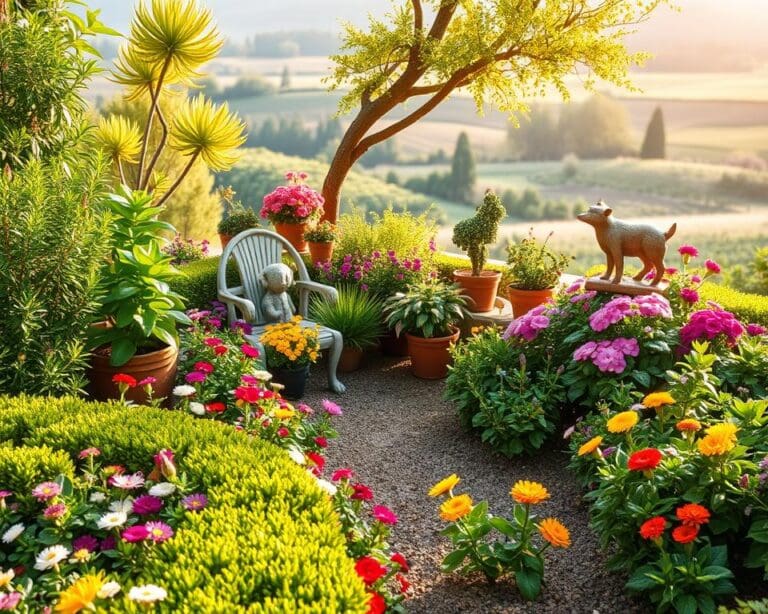 Gartenideen für kleine Flächen
