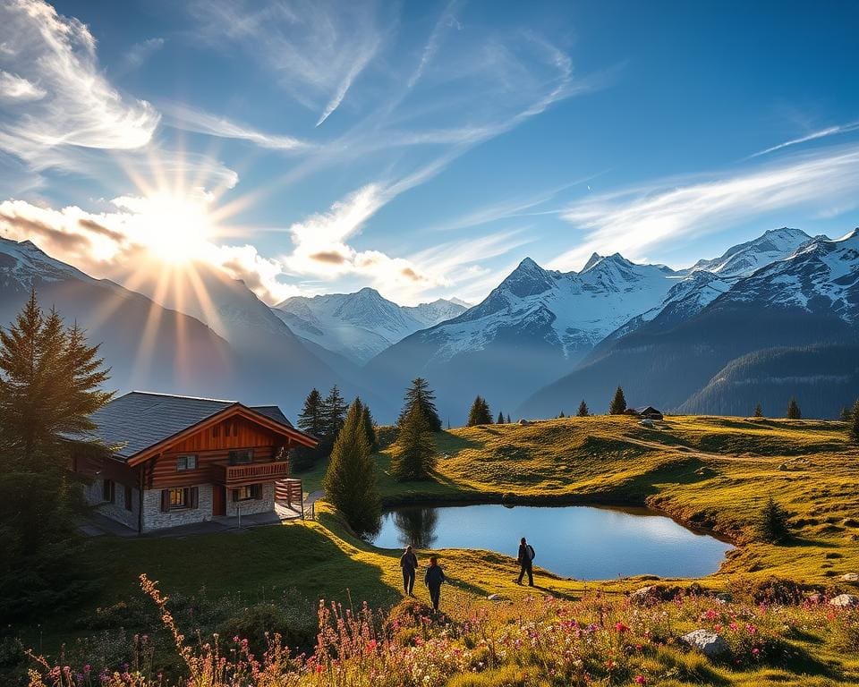 Ferien in den Schweizer Alpen