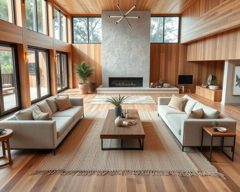 Inspiration für modernes Wohnen mit Naturmaterialien