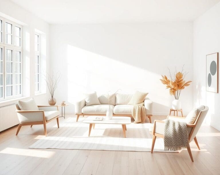Wohnen im skandinavischen Stil: Minimalismus und Komfort