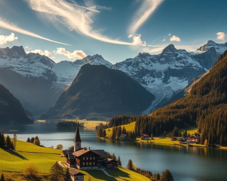 Ferien in der Schweiz: Berge, Seen und Kultur