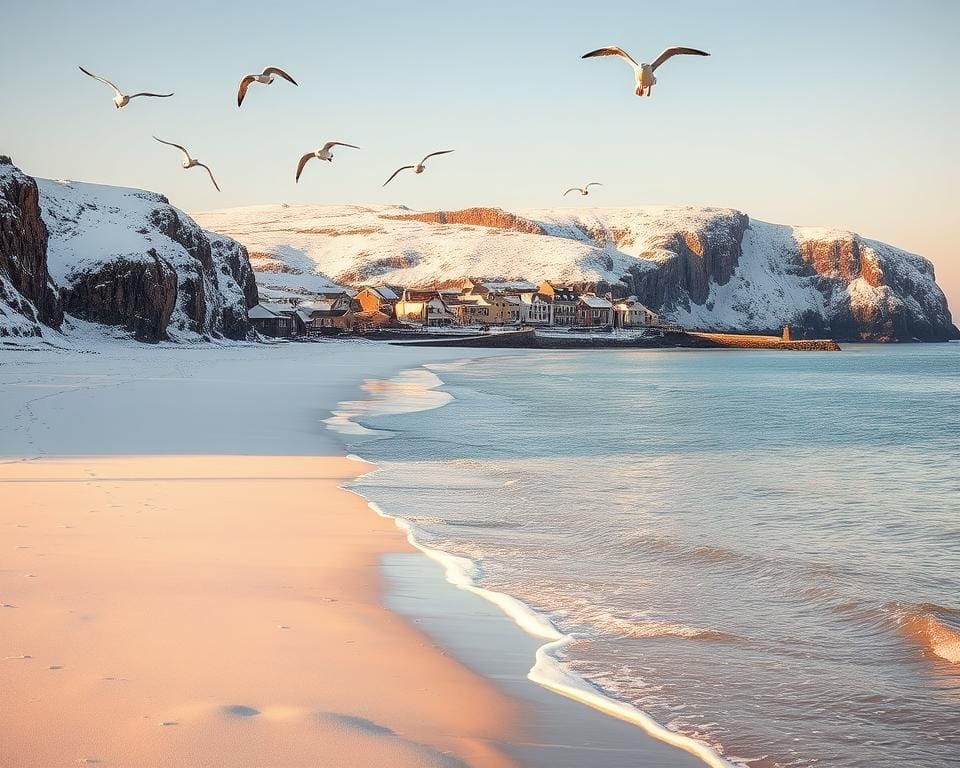 Wie finde ich die schoensten Straende im Winter?