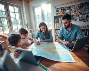 Wie plane ich eine Ferienreise mit der Familie?