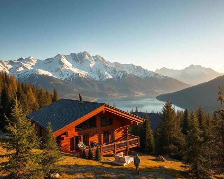 Wie verbringe ich Wellnessferien in den Bergen?