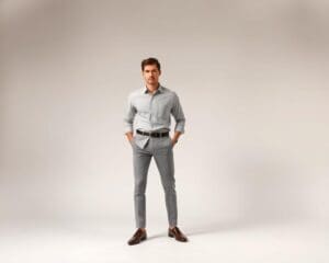 Herrenmode fuer minimalistische Looks