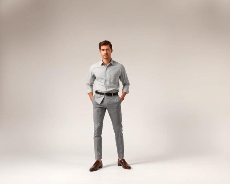 Herrenmode fuer minimalistische Looks
