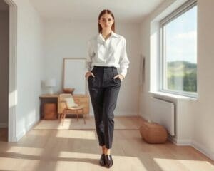 Skandinavische Modeideen fuer schlichte Looks