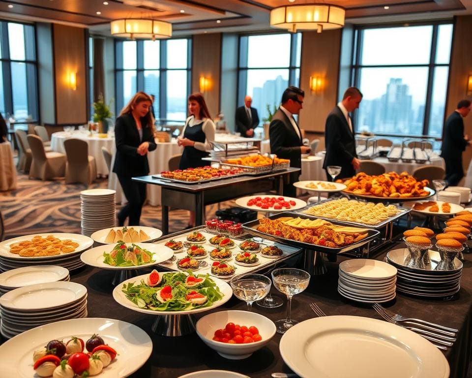 Was leistet ein Catering-Service bei Firmenanlässen?