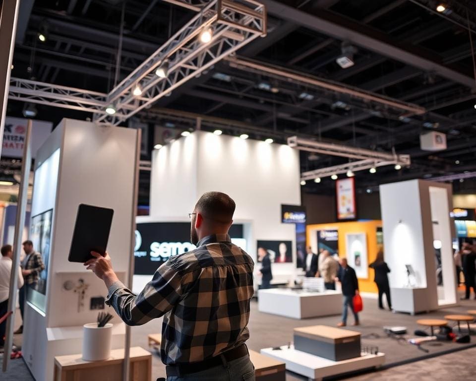 Was leistet ein Messebauer fuer professionelle Praesentationen?