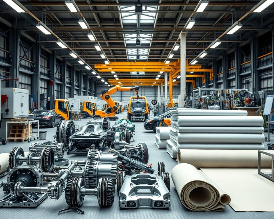 Welche Materialien sind fuer den Fahrzeugbau entscheidend?