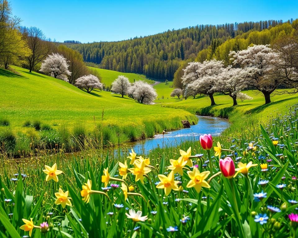 Welche Orte sind im Frühling besonders sehenswert?
