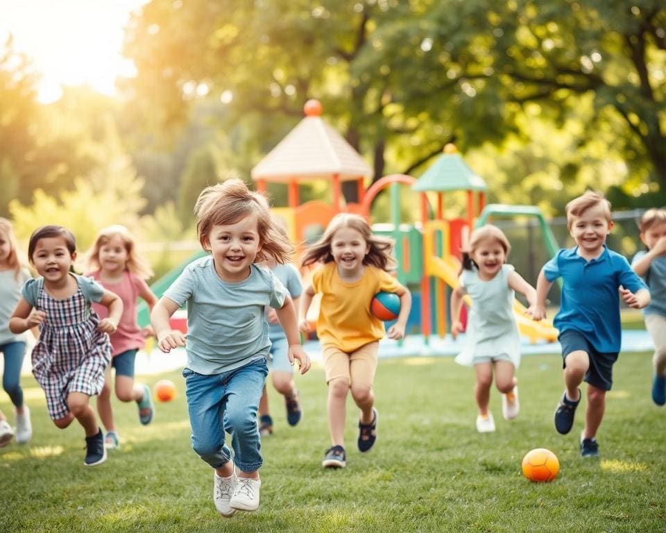 Welche Spiele bringen Kinder in Bewegung?