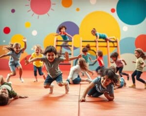 Welche Spiele bringen Kinder kreativ in Bewegung?