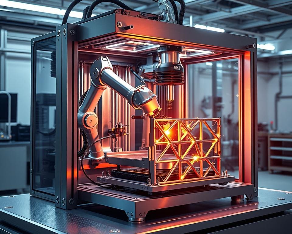 Wie arbeitet ein 3D-Drucker mit Metallen?