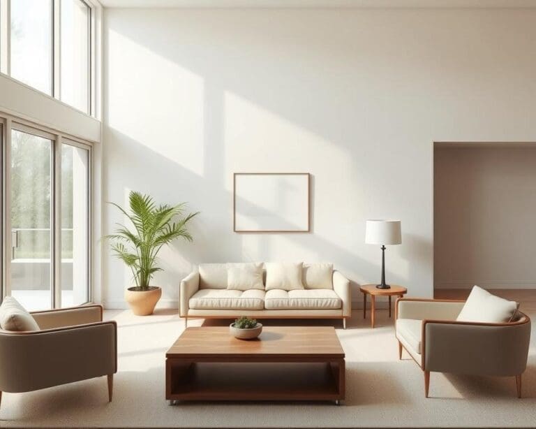 Wie entsteht eine minimalistische Wohnatmosphaere?