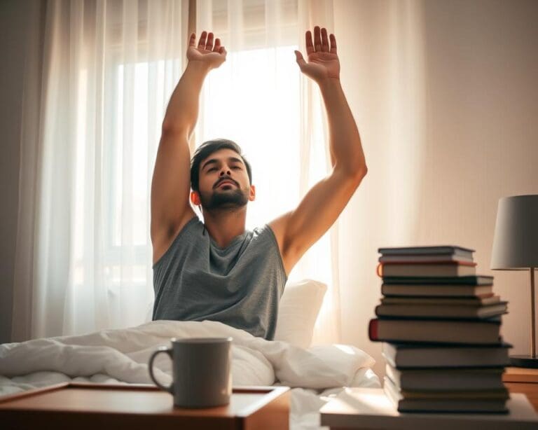 Wie gestalten Maenner einen starken Start in den Tag?