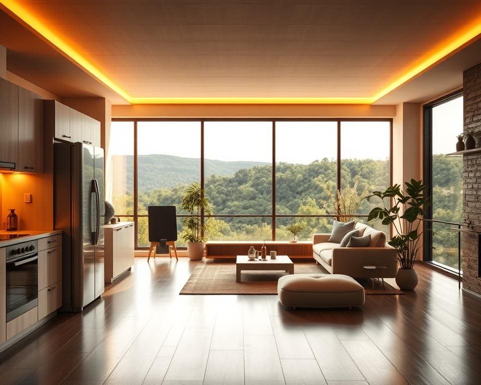 Wie nutzt du Technologie fuer nachhaltiges Wohnen?