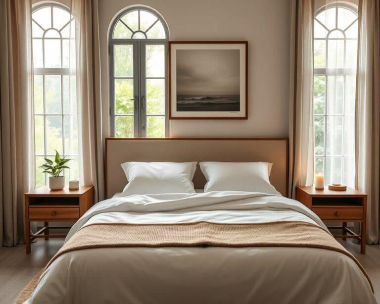 Wie richtest du ein Schlafzimmer entspannend ein?