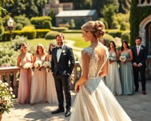 Wie stylst du Outfits fuer Hochzeiten?