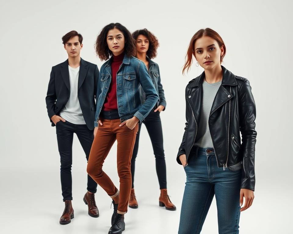 Wie stylst du eine Jacke fuer verschiedene Looks?