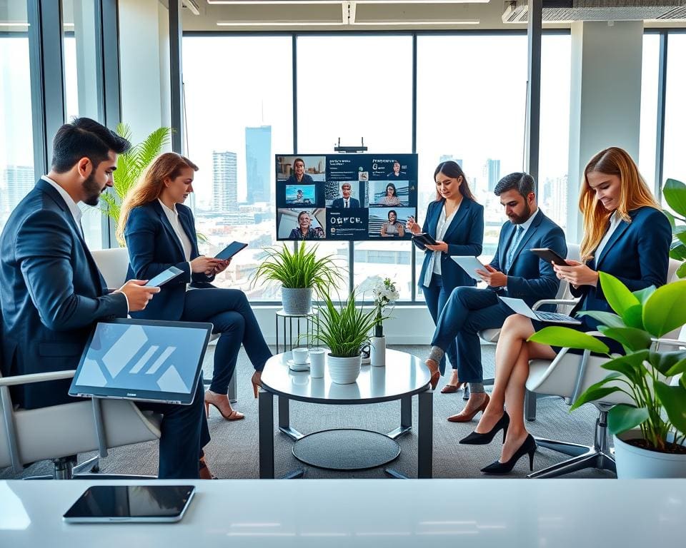 Moderne Technik für mobiles Arbeiten