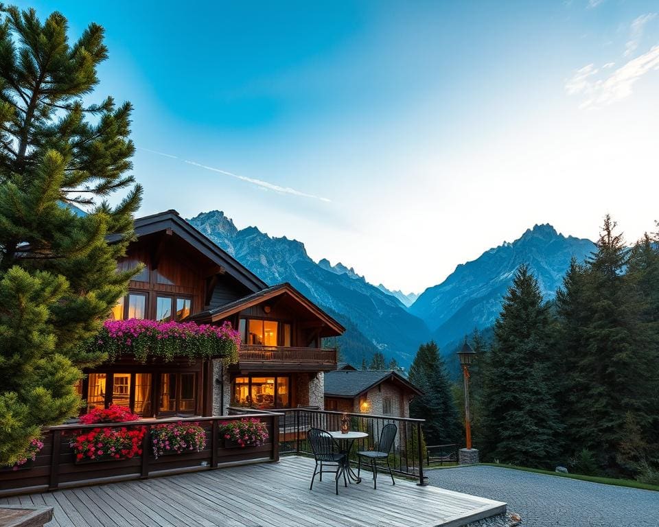 Warum wirkt romantisches Hotel in den Bergen so magisch?