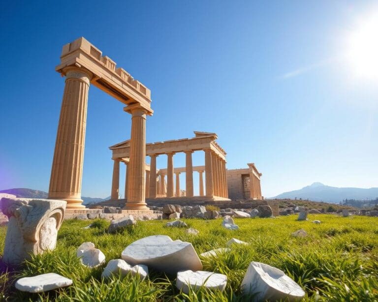 Was macht Athen zu einem offenen Geschichtsbuch?