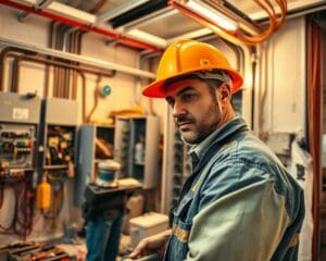 Was macht ein Elektriker im Gewerbealltag?