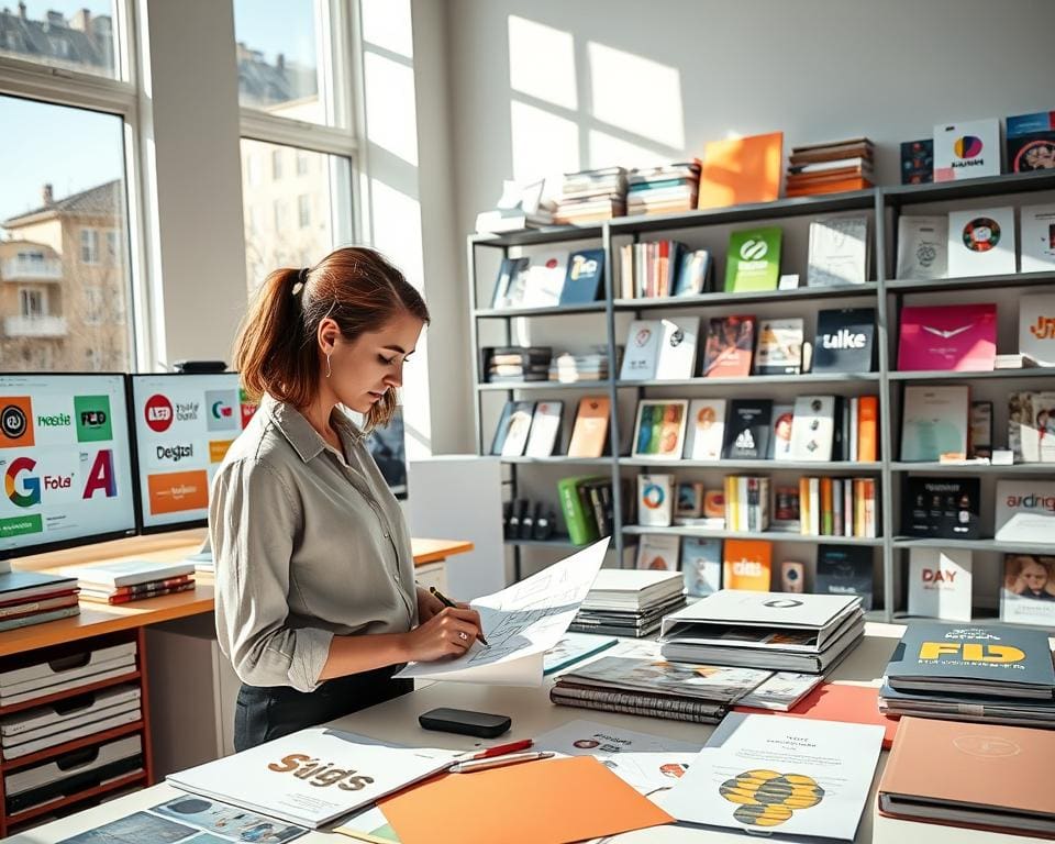 Was macht ein Grafiker fuer starke Markenauftritte?