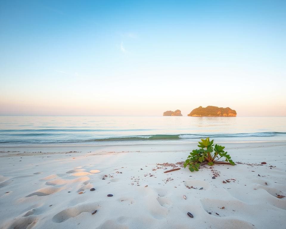 Wie findet man ruhige Straende in Suedostasien?