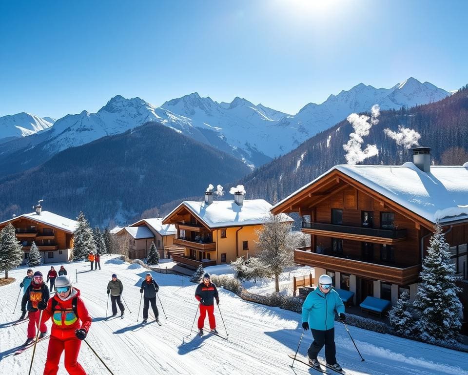 Wie findet man schöne Skiorte der Schweiz?