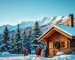 Wie fuehlt sich Weihnachten in den Alpen an?