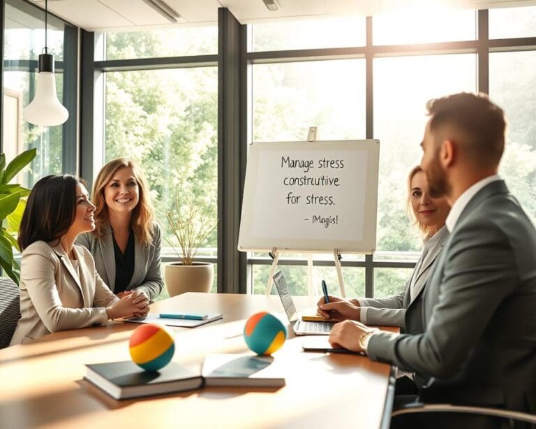 Wie geht man konstruktiv mit Stress um?