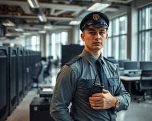 Wie sichert ein Sicherheitsdienst Firmengeraete?