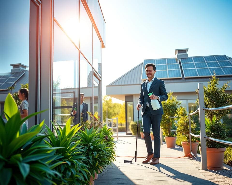 Warum ist nachhaltige Gebäudereinigung für Firmen gefragt?