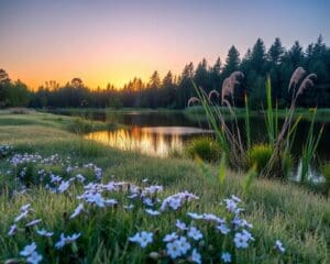 Welche Farben wirken beruhigend im Außenraum?