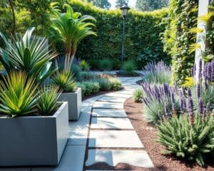 Welche Pflanzen unterstreichen modernes Gartendesign?