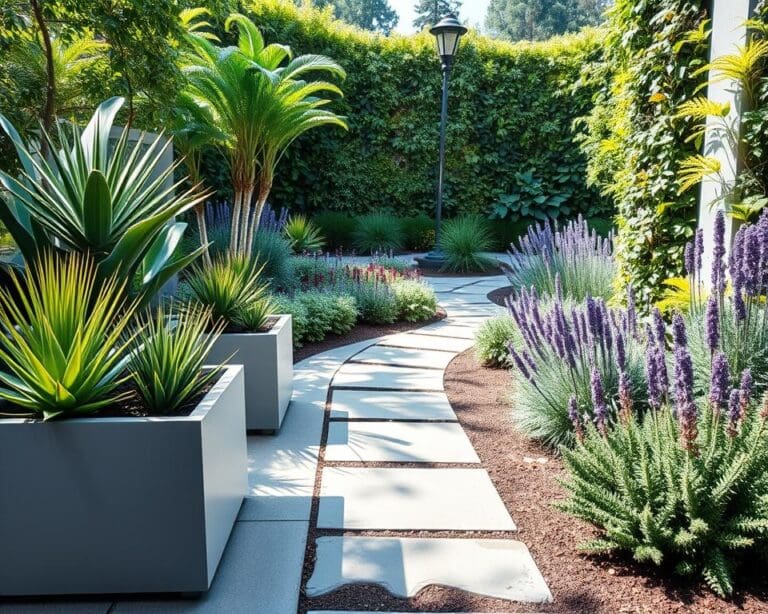 Welche Pflanzen unterstreichen modernes Gartendesign?