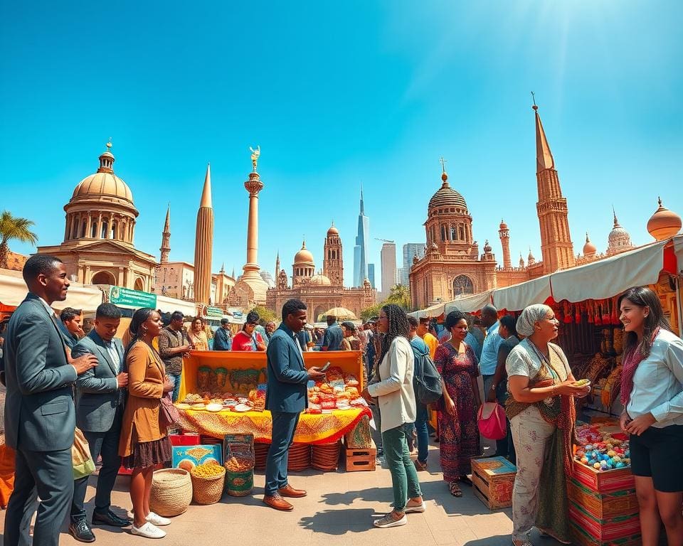 Wie entdecken Reisende kulturelle Vielfalt auf mehreren Kontinenten?