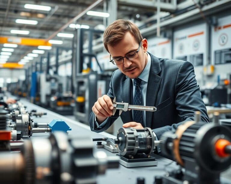 Wie unterstützt ein Qualitätskontrolleur den Betrieb?