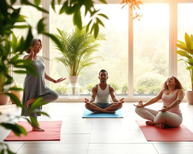 Wie hilft Yoga beim Stressabbau?