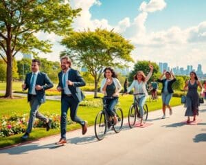 Wie stärkt ein aktiver Alltag das Wohlbefinden?