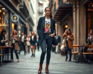 Mode Stil kombinieren