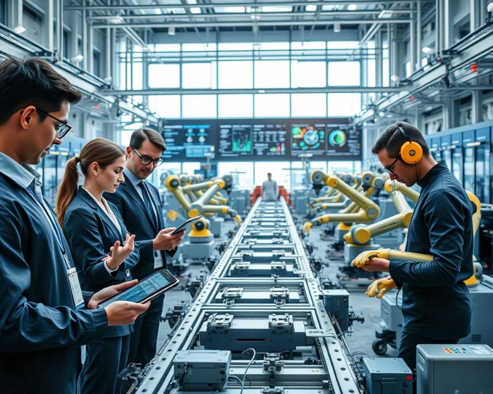 Wie verändern digitale Technologien Fabriken?