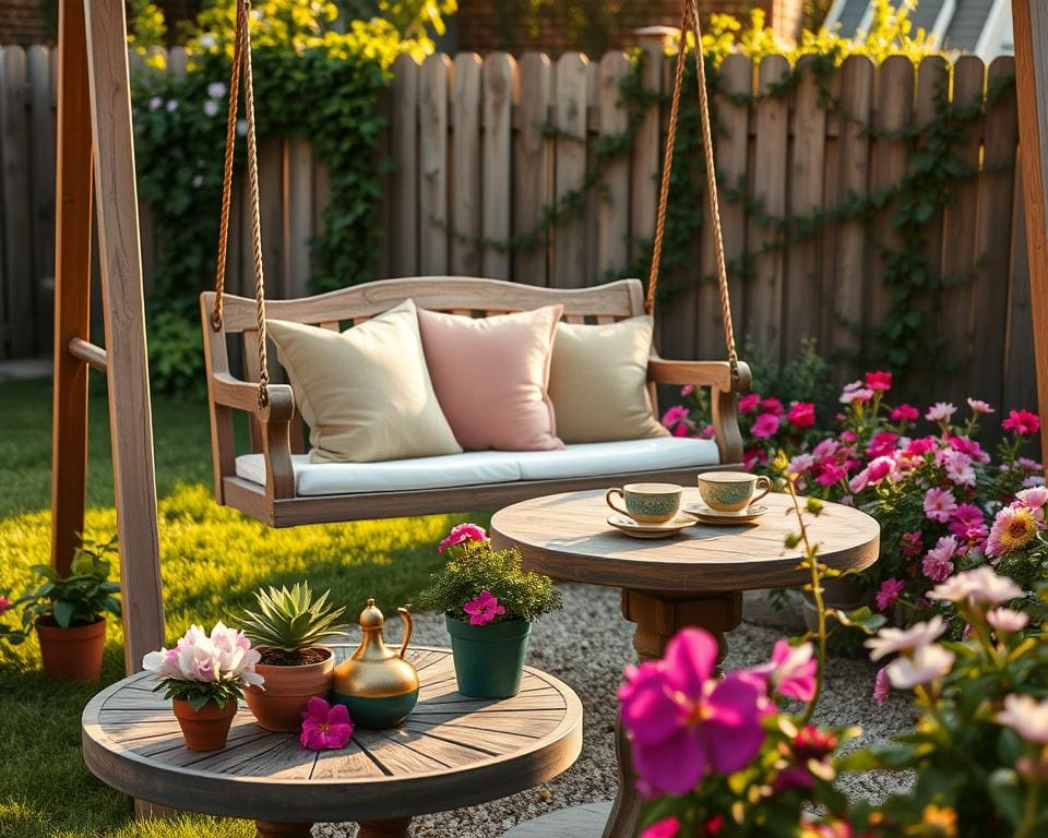 Garten gemütlich Ideen